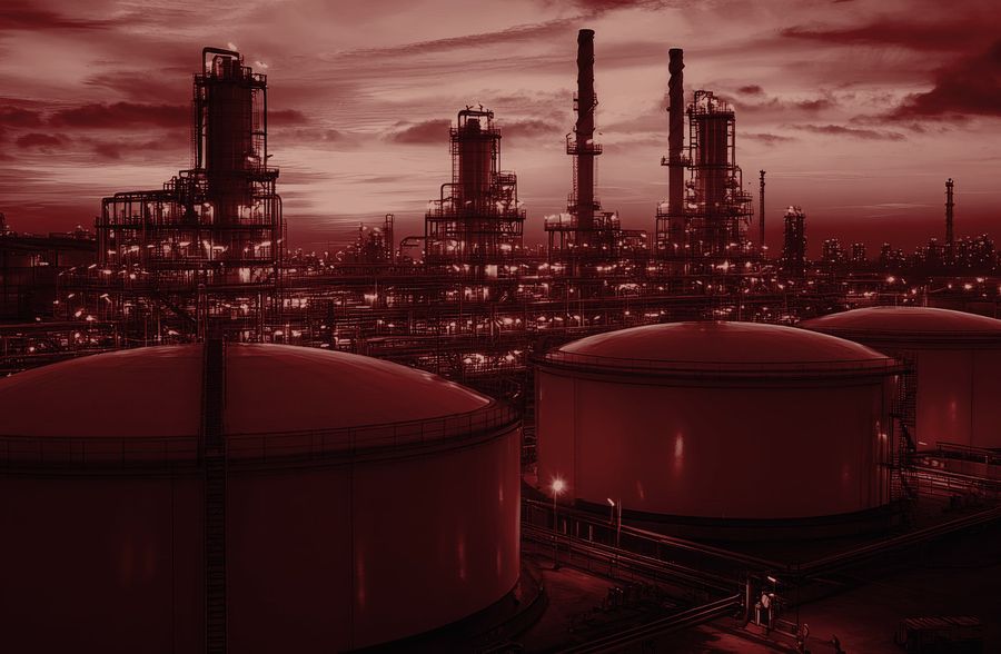Petrochemical refinery — pressure piping and welding inspection