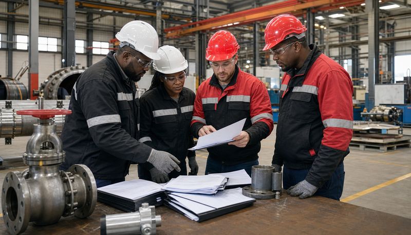 Fabrication works audit — independent vendor and supplier surveillance and expediting